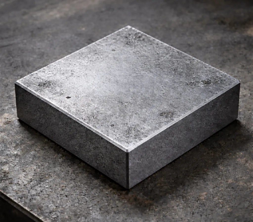 Worn tungsten carbide tools on workshop bench